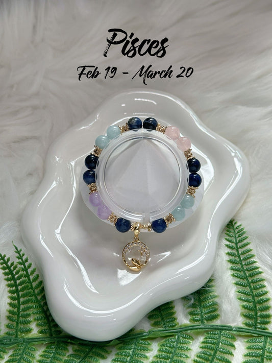 Pisces Zodiac Bracelet