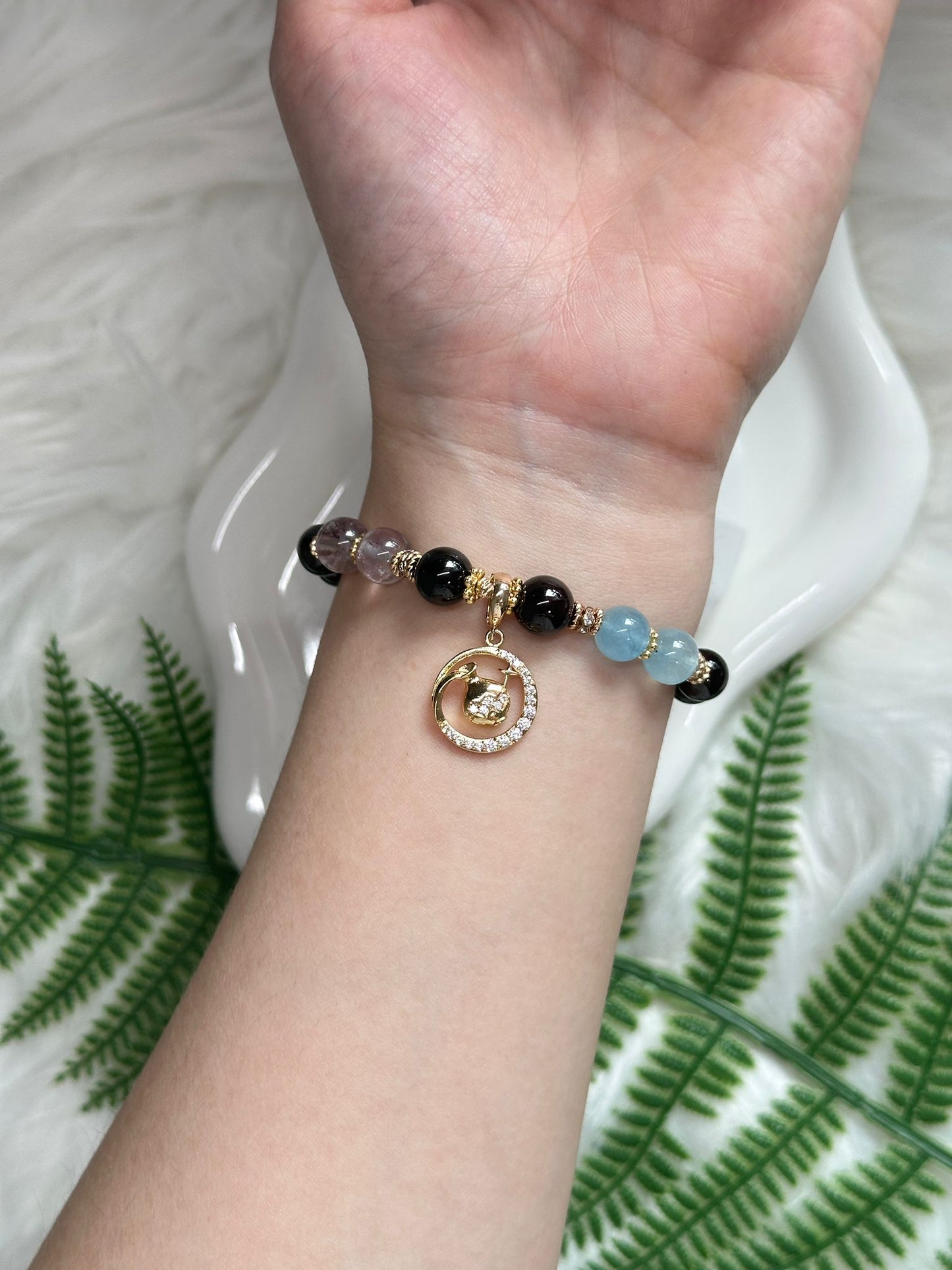 Aquarius Zodiac Bracelet
