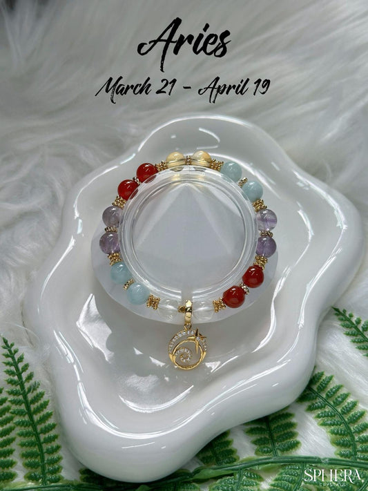Aries Zodiac Bracelet