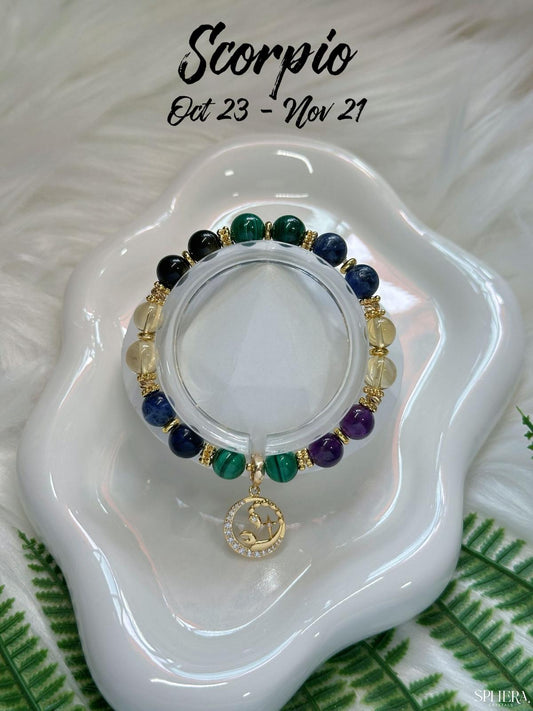 Scorpio Zodiac Bracelet